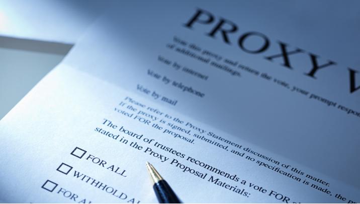 Image for Proxy Voting and ESG