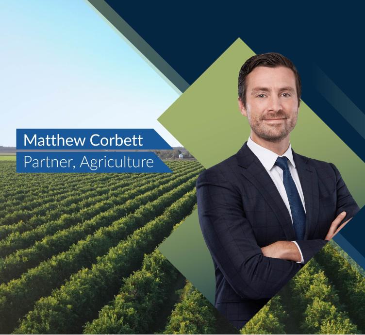 Matthew Corbett talks about Investing In Agriculture